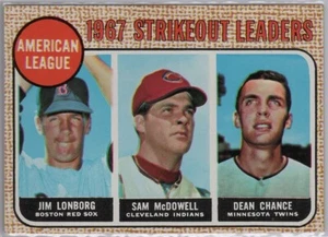 1968 Topps Baseball (1-300) Set Break EX - EX-MT U-Pick from Drop Down List - Picture 1 of 448