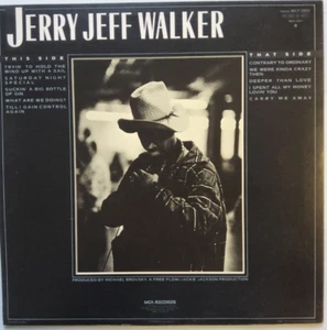 Jerry Jeff – Contrary To Ordinary LP Album vinyl record Near Mint copy 1978 - Picture 1 of 12