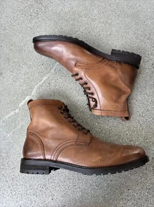 Dr. Scholls Men's Calvary - Leather Boots Tan Brown Size 12M NEW - Picture 1 of 6