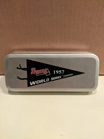 New Atlanta Braves 1957 World Series Champions Watch Cover