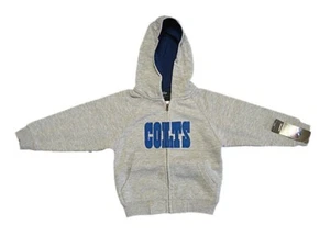 Nueva NFL Indianapolis Colts Juvenil Sudadera con Capucha 7 Cremallera Niños Sudadera con Capucha - Imagen 1 de 1