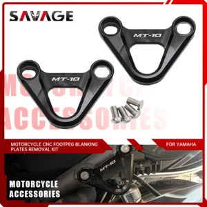 Kit de eliminación de placas de corte de estribo para Yamaha MT-10 2016-2023 2022 MT10 MT 10 - Imagen 1 de 14