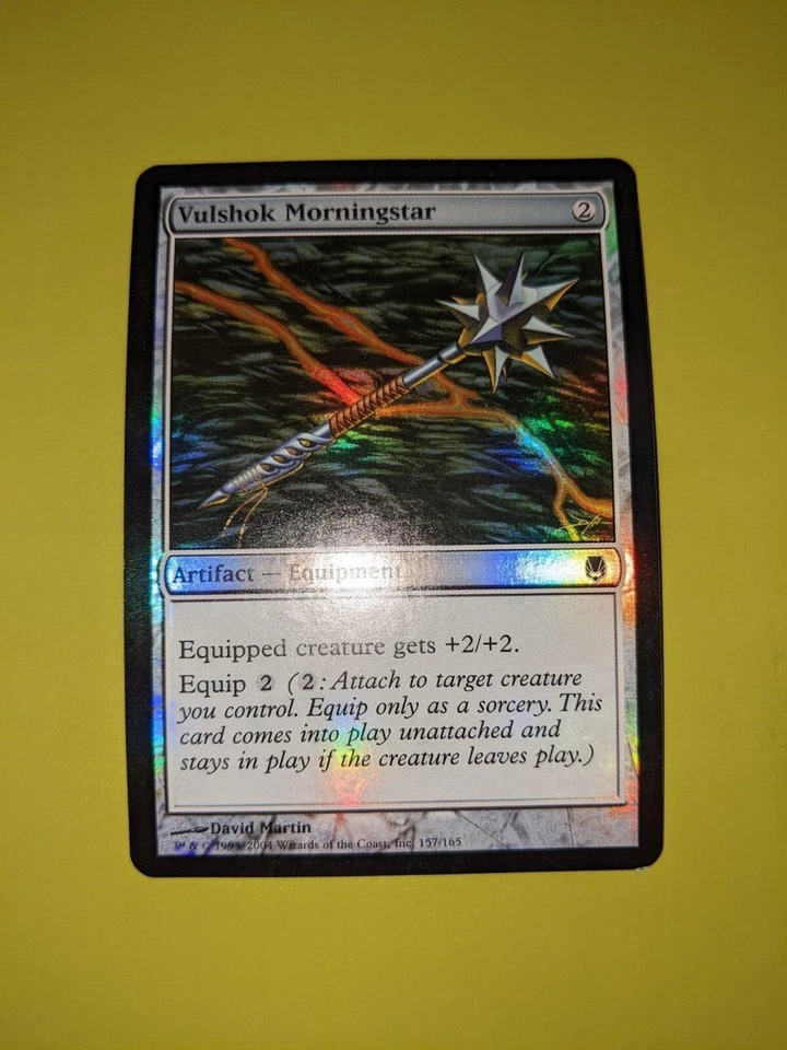 FOIL Vulshok Morningstar x1 Darksteel 1x Magic the Gathering MTG - Image 1 of 1