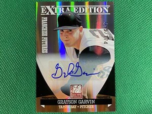 2011 Elite Extra Edition Franchise Futures Signatures #53 Grayson Garvin 095/774