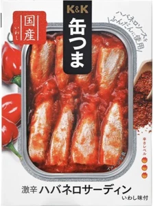 Canned Food Sardine KANTSUMA Habaneros Sauce Spicy Preserved Snack Japanese 105g - Picture 1 of 26