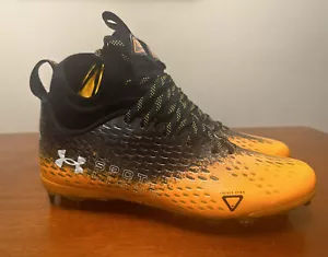 Botines de fútbol americano para hombre Under Armour UA Spotlight Lux MC 2.0 amarillo negro talla 9,5 - Imagen 1 de 12