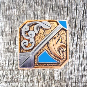 Albuquerque Arrow Turquoise 1 Inch Concho CON301-E-A-AQTQ - Picture 1 of 3