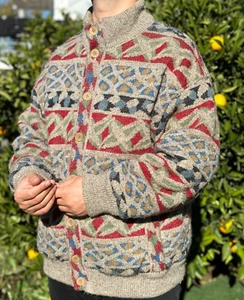 Rare Missoni Reversible Double Sided Bomber Jacket Rainbow Size M 48 50 - Picture 1 of 20