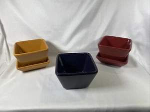 Simple Additions Pampered Chef Purple,Gold,Burgundy  Bowls/Trays - Picture 1 of 12
