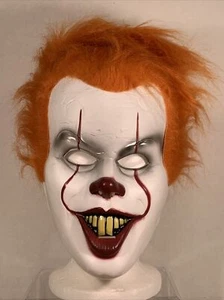 Rubie’s Costume IT Chapter 2 Pennywise Vacuform Adult Halloween Mask Face Cover - Picture 1 of 6
