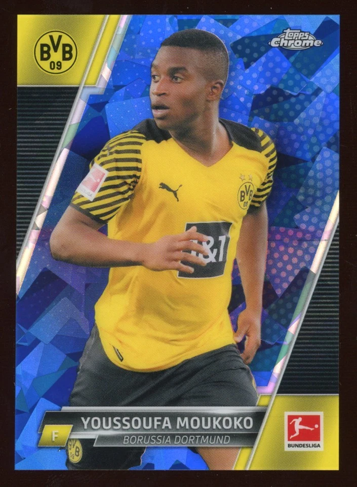 2021-22 Topps Chrome Sapphire Bundesliga Base Cards - You Pick Complete Your Set - Image 1 of 1