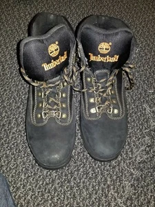 Timberland boots men Size 12m,black nubuck** - Picture 1 of 5