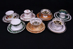 Konvolut Porzellan 7x Gedecke Sammeltassen Kaestner MZ Famag Wawel Royal Albert - Bild 1 von 8