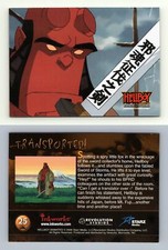 Transported #25 Hellboy Sword Of Storms 2007 Inkworks Trading Card