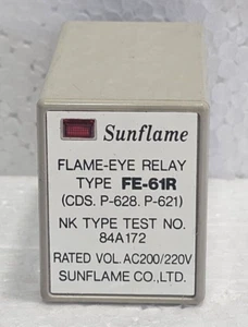 Sunflame FE-61R Flame-Eye Relay AC220V 50/60Hz - Picture 1 of 13