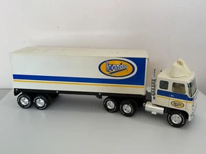 Vintage Nylint Bandag Transport GMC 18 Wheeler Tractor Trailer Semi Truck *AS IS - Picture 1 of 12