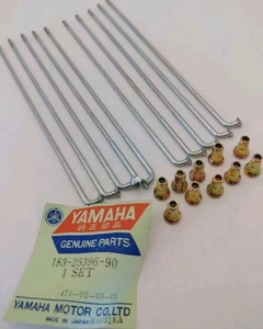 Yamaha 183-25396-90 Spoke Set NOS – Inner Wheel Spokes w/ Nipples OEM Japan - Picture 1 of 6