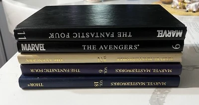 Marvel Masterworks: Vol 6, 9, 11, 18, 27 Fantastic Four The Avengers - Image 1 of 4