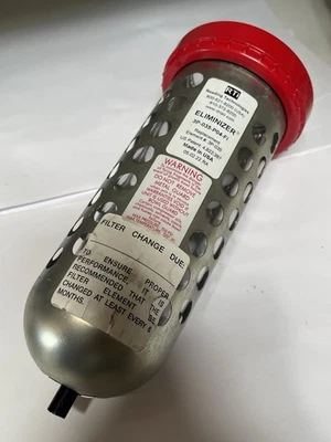 Filter/Dryer, Bowl & Metal Guard Fits RTI 3P-035-P02/4-F1, Eliminizer  (25JL55) - Image 1 of 3