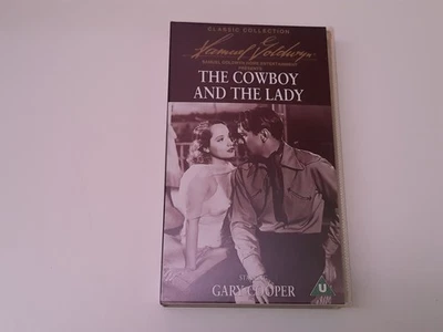 The Cowboy And The Lady 1938 VHS UK PAL Video Gary Cooper Merle Oberon - Bild 1 von 4
