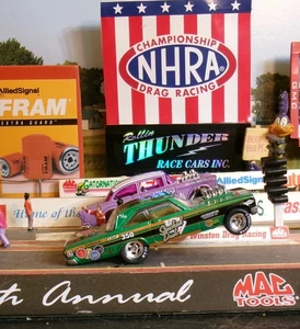 HOT WHEELS DRAG STRIP DEMONS STACKED DECK 1965 HEMI DODGE CORONET A/FX  - Picture 1 of 7