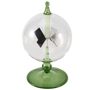Grün Solar Radiometer Krumm Solarenergie Flügel Windmühle Geschenk Zuhause Schreibtisch9846 - Bild 1 von 8