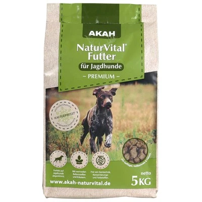 (6,36 EUR/kg) AKAH NaturVital Hundefutter 5kg - Bild 1 von 3