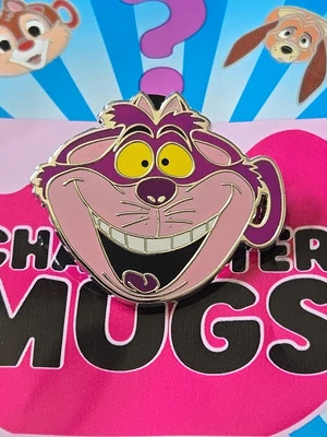 2024 Disney Alicia País de las Maravillas Cheshire Gato Personaje Tazas Bolsa Misteriosa Prendedor de Comercio Foto 1 de 2