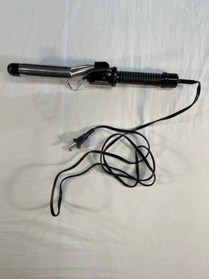 Conair Curling Iron CD87GNR Unisex Black & Silver 1-inch Instant Heat Electric - Image 1 of 4