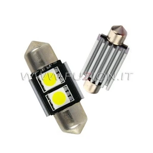 LAMPADE SILURO 31MM C5W C10W 2 LED CANBUS FUZION - Picture 1 of 2