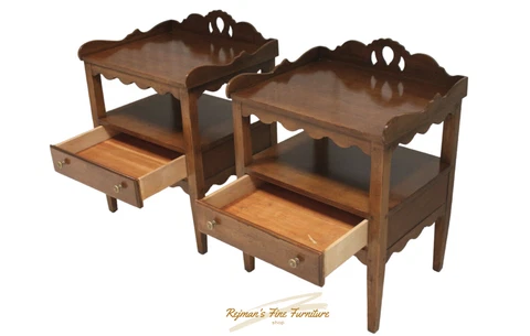 Pair Drexel Heritage Country Collection Nightstands #10-604 Cover