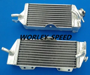 ALUMINUM RADIATOR FOR AFTERMARKET KAWASAKI KX250 KX 250 2 STROKE 1990-1993 - Picture 1 of 8