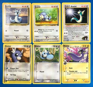 Pokemon Vintage LOT - Dratini 26/97 - EX Dragon, Erikas Gym Heroes, Delta Species LP - Bild 1 von 7
