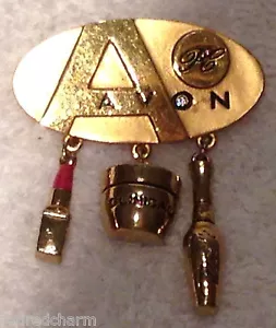 ❤Avon Sales Representative ~2003 PC PIN~ Jewelry Award Rhinestone Brooch Prize❤ - Picture 1 of 2