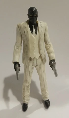 2013 DC Comics Batman Arkham Origins Black Mask Action Figure Cover