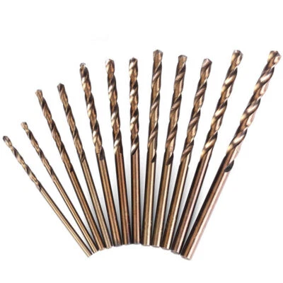 1-13mm HSS M35 Cobalt Twist Drill Bits HSS-Co Jobber Bit Metal Stainless Steel  - Image 1 of 4