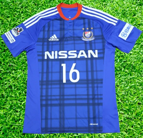 Yokohama F. Marinos Jersey Shirt #16 Sho 100% Original 2016 Home Size M J-League Cover