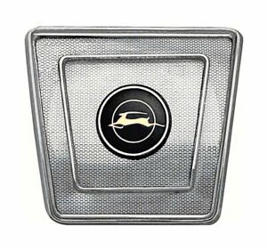 1965 -1967 Impala Coupe or Convertible Rear Seat Speaker Grill - Chrome - by OER