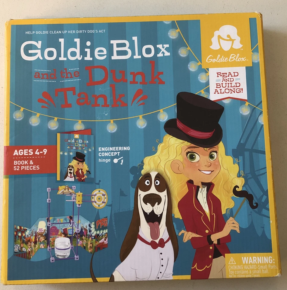 Tanque Goldie Blox and the Dunk Edades 4-9 - Nuevo Foto 1 de 4