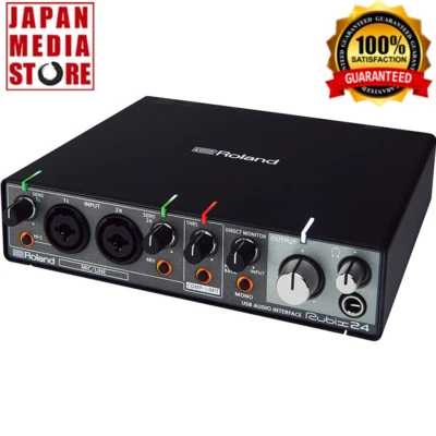 ROLAND RUBIX 24 RUBIX24 USB Audio Interface New with Box 100% Genuine Product - Image 1 of 4