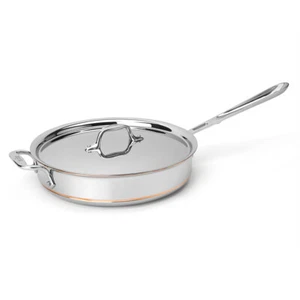 NEW All-Clad Copper Core Saute Pan with Lid 26cm/2.8L - Picture 1 of 1