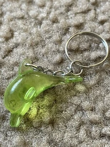 Green Dolphin Keychain - Picture 1 of 2