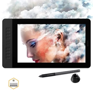 GAOMON PD1561 HD Drawing Tablet Pen Display w Tilt Support 8192 Level Pen - Picture 1 of 12