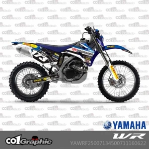GRAPHICS DECALS STICKERS FULL KIT FOR YAMAHA WR250F 2007-2013 WR450F 2007-2011 - Picture 1 of 1