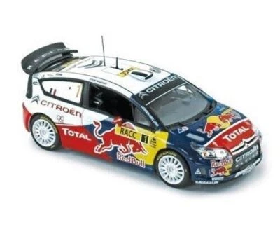 1/43 NOREV 155426 Citroen C4 WRC Winners 2009 Catalunya Rally #1 Loeb & Elena - Image 1 of 4