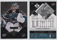 2008-09 Upper Deck Black Diamond Double Diamonds Gold /10 Evgeni Nabokov #121