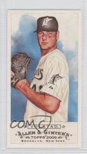 2009 Topps Allen & Ginter's Mini Red Bazooka Back /25 Chris Volstad #322