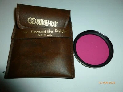 SINGH RAY 52mm Fluorescent Filter Lens Daylight With Case - Image 1 of 3