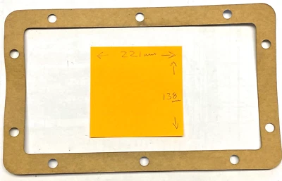 FORD TAUNUS CORTINA CAPRI SIERRA GASKET GEARBOX CASE COVER #71BG-7223-AB - Image 1 of 4