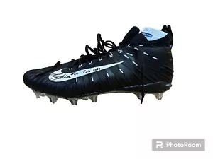 THEO JOHNSON SIGNED PENN STATE PSU NITTANY LIONS GAME USED CLEAT 2020 JSA GIANTS - Picture 1 of 7